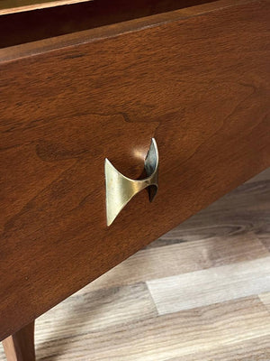 Mid-Century Modern “Brasilia” Highboy Dresser by Broyhill, c.1960’s
