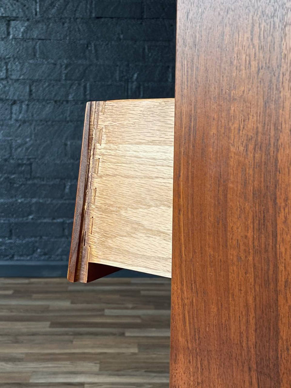 Mid-Century Modern Walnut Highboy Dresser by Ward Furniture, c.1960’s