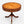 English Regency Mahogany Drum Table with Tooled Leather Top & Brass Casters, c.1940's