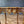 Pair of French Provincial Style Walnut Side Tables w/ Gilt Painted Carved Accent, c.1960’s