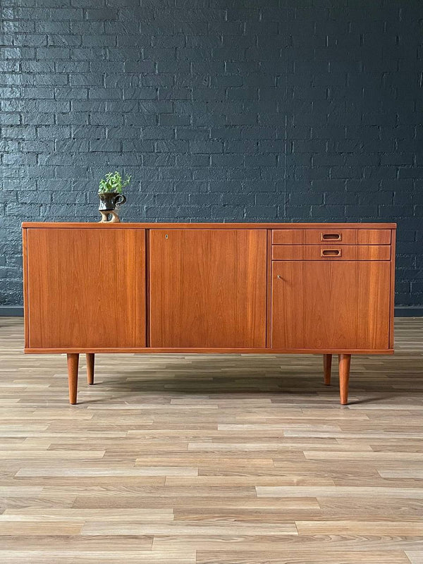 Mid-Century Modern Teak Credenza, c.1960’s
