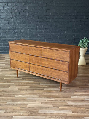 Mid-Century Modern Walnut Dresser by LA Period, c.1960’s