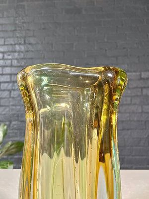 Mid-Century Studio Glass Vase by Hana Machovska for Mstisov, c.1960’s