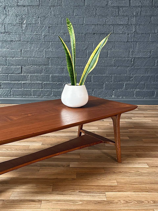 Mid-Century Modern Stingray Style Walnut Coffee Table, c.1960’s