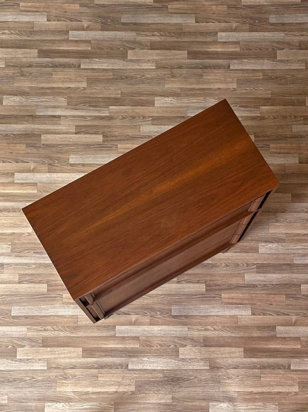 Mid-Century Modern Walnut Highboy Dresser by Basic Witz, c.1960’s