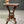 Antique Victorian Eastlake Walnut & White Marble Parlor Table on Casters, c.1900's