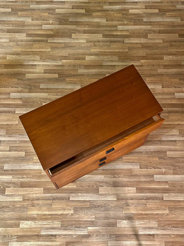 Mid-Century Modern Walnut Highboy Dresser by Dixie, c.1960’s
