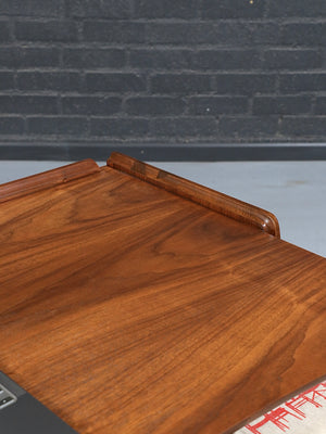 Mid Century Modern Sculpted Walnut Desk by Hooker, c.1960's