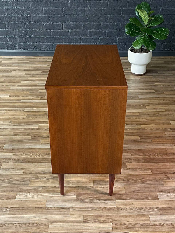 Mid-Century Modern Walnut 3-Drawer Dresser by LA Period, c.1960’s