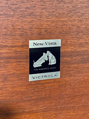 Mid-Century Walnut RCA Victor Victrola Console w/Turntable & Radio, c.1960’s