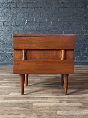 Pair of Mid-Century Modern Sculpted Night Stands by American of Martinsville, c.1950’s
