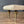 Mid-Century Hollywood Regency Tufted Bench w/ Brass Fluted Legs, c.1960s