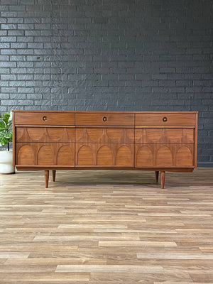 Mid-Century Modern “Brasilia” Style Sculpted Dresser, c.1960’s