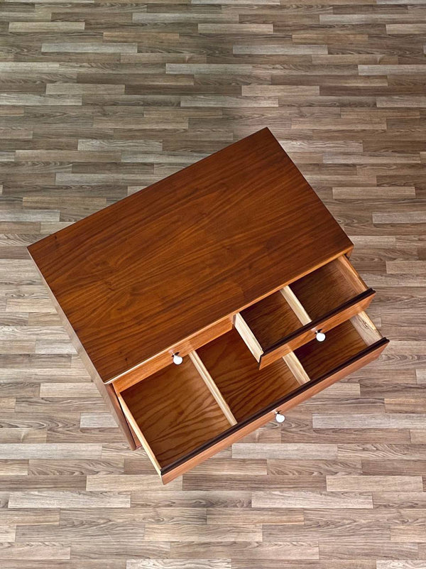 Mid-Century Modern “Declaration” Highboy Dresser by Kipp Stewart for Drexel, c.1950’s