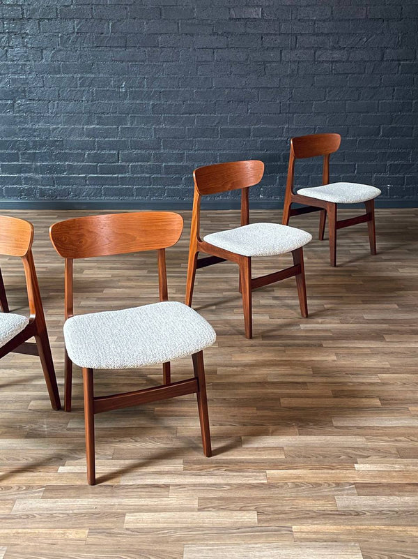 Set of 6 Mid-Century Danish Modern Teak Dining Chairs, c.1960’s