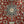 Vintage Persian Hand-Knotted Wool Floral Medallion Area Rug, c.1960's