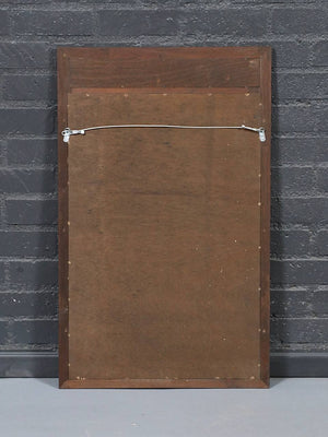 Mid Century Modern Walnut Mirror, c.1960's