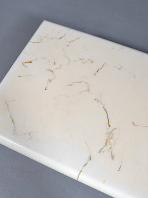 Italian Modern Coffee Table With Double Pedestal Base, c.1980's