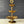 Italian Regency Gilt Tole 3-Tier Palm Leaf Stand, c.1960's