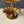 Italian Regency Gilt Tole 3-Tier Palm Leaf Stand, c.1960's