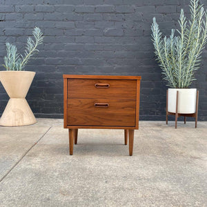 Mid-Century Modern Walnut Night Stand, c.1960’s