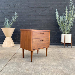 Mid-Century Modern Walnut Night Stand, c.1960’s