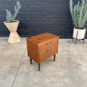 Mid-Century Modern Walnut Night Stand, c.1960’s