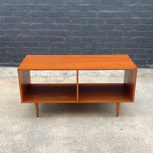 Danish Modern Teak Credenza Bookcase Shelf,  c.1960’s