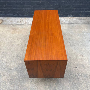 Danish Modern Teak Credenza Bookcase Shelf,  c.1960’s