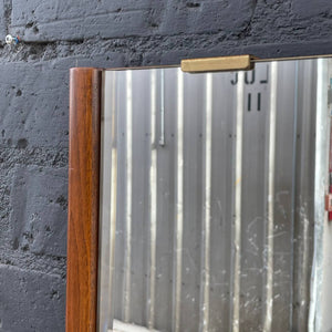 Vintage Mid-Century Modern Wall Hanging Mirror, c.1960’s