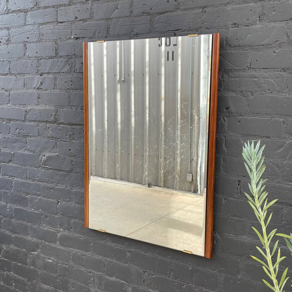 Vintage Mid-Century Modern Wall Hanging Mirror, c.1960’s