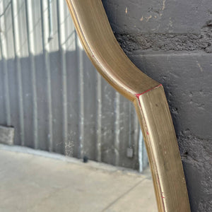 Vintage Mid-Century Modern Brass Wall Mirror, c.1960’s