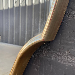 Vintage Mid-Century Modern Brass Wall Mirror, c.1960’s