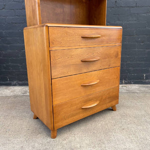 Vintage Mid-Century Modern Dresser Bookcase by Heywood Wakefield, c.1950’s