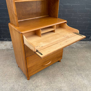 Vintage Mid-Century Modern Dresser Bookcase by Heywood Wakefield, c.1950’s