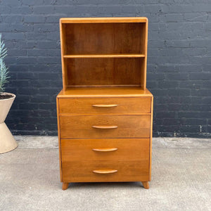 Vintage Mid-Century Modern Dresser Bookcase by Heywood Wakefield, c.1950’s