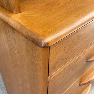 Vintage Mid-Century Modern Dresser Bookcase by Heywood Wakefield, c.1950’s