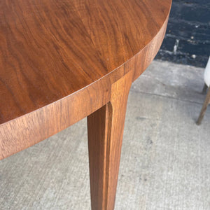 Large Vintage Mid-Century Modern Expanding Walnut Dining Table, c.1950’s