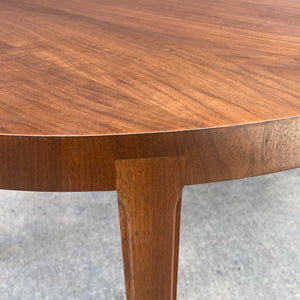 Large Vintage Mid-Century Modern Expanding Walnut Dining Table, c.1950’s