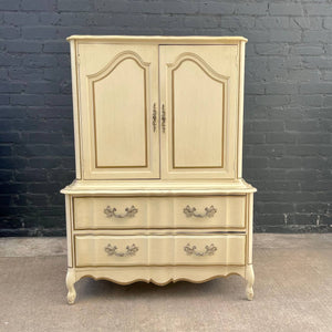 Vintage French Provincial Style Highboy Dresser, c.1960’s