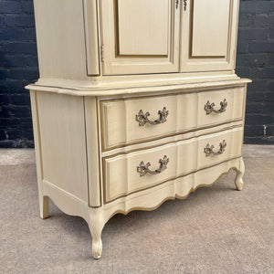 Vintage French Provincial Style Highboy Dresser, c.1960’s