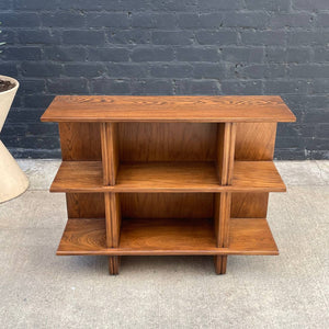 Mid-Century Modern 3-Tier Bookshelf Credenza, c.1950’s