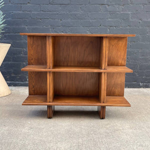 Mid-Century Modern 3-Tier Bookshelf Credenza, c.1950’s