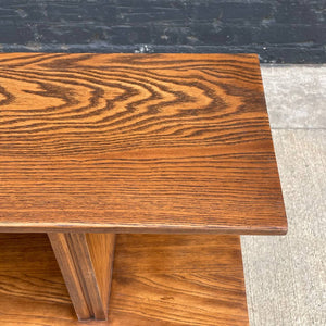 Mid-Century Modern 3-Tier Bookshelf Credenza, c.1950’s