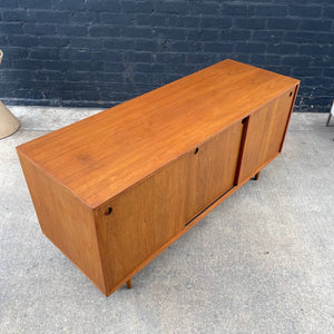 Mid-Century Modern Walnut Credenza, c.1950’s