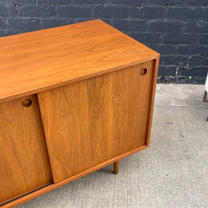 Mid-Century Modern Walnut Credenza, c.1950’s