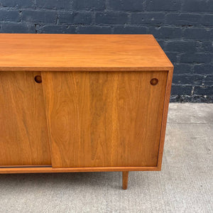 Mid-Century Modern Walnut Credenza, c.1950’s