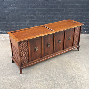 Mid-Century Modern Walnut Stereo Credenza by Magnavox, c.1950’s