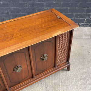 Mid-Century Modern Walnut Stereo Credenza by Magnavox, c.1950’s
