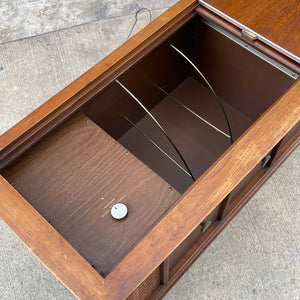 Mid-Century Modern Walnut Stereo Credenza by Magnavox, c.1950’s